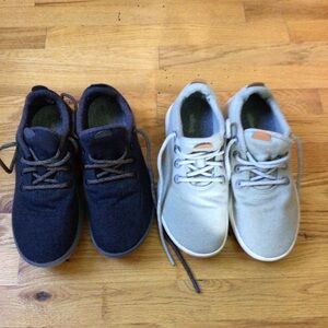 LOT OF 2 pairs ladies Allbirds wool sneakers sz 10 Like new condition